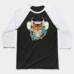 Lynx Agender Baseball T-Shirt